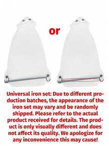 1/2 Pcs Heat Resistant Iron Protective Cover - For Steam Iron - Sliding Protective Cover, Easy To Install, Suitable For Various Fabrics, Bags, Storage Bags, Storage Boxes, Household Items, Travel Essentials, Dorm Storage, Ironing Board Protection, Suitable For Most Fabrics And Cleaning Tools - Multicolor - View 9