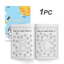 Englisch Buchstaben Übungsbuch Buchstaben nachzeichnen, einfache Wörter buchstabieren und Seiten ausmalen, Handschrift, Buchstabenerkennung, Wortschatz und frühe Lesefähigkeiten entwickeln - Alphabet-Arbeitsbuch - Übersicht 4