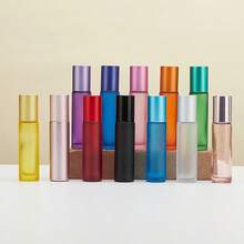 5件/3件/2件/1件－50ml/30ml可重複填充滾珠瓶，可重複使用、防漏、輕巧便攜。適用於精油、香水油、DIY除臭劑和液體調配。適合旅行、度假、健身包、辦公室使用及居家收納 - 彩色 - 查看 11