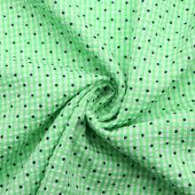 1Pc -19.68x57 Inches (50x145cm)For Quilting Assorted Colors Patchwork, Bubble Dot Wrinkles Plaid Grid Fabric Precut - Perfect For DIY Table Runner, Tablecloths & Crafts | Hand Wash Only - Default - View 9