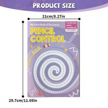 Pen Control Practice Workbook, Handwriting Practice Book, Improve Writing Skills Through Fun Pen Control Training, Help Develop Focus And Fine Motor Skills, Suitable For Daily Learning And Entertainment - Pen Control Practice Book - View 5