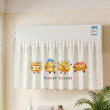 1 Air Conditioner Wind Deflector, Extendable Air Vent Cover With Adjustable Blades, Tool-Free And Drill-Free Installation, Universal Anti-Direct-Blow Vent Cover Suitable For Home And Office (Cute Animal Design). Air Conditioner Wind Deflector - Multiple Styles - View 18