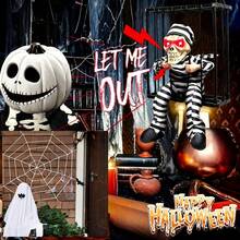 Halloween Skeleton Skeleton Realistic Human Plastic Skeleton Ghost Groom Bride Couple Human Skeleton Decoration Prop - View 5