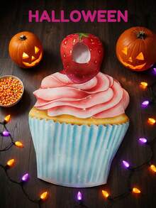 Strawberry Cake Cosplay Costume For Women, Sweet And Cute Halloween Party Outfit, Carnival Fancy Dress - Multicolor - View 6