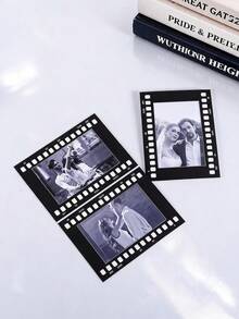 5pcs Vintage Paper Photo Frames - 4*6 Inches, Foldable DIY Hinge Cardstock Photo Frames, Personalized Commemorative Photo Decoration Frames, Perfect Gift For Friends On Holidays And Birthdays - Multicolor - View 11