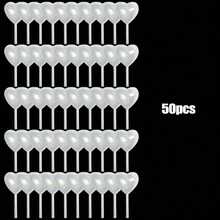 4ml Cupcake Squeeze Droppers, 50pcs/Pack Liquid Injection Transfer Pipettes, Suitable For Strawberries, Cupcakes, Desserts - Multicolor - View 8