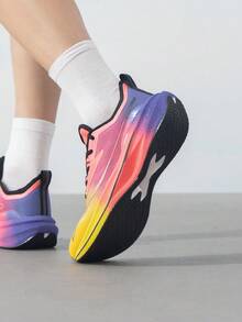 XTEP Men's Professional Running Shoes 2000km 2.0 2026 Summer New Men's Shoes Marathon Racing Training Running Shoes 876219110043 Fluorescent Buddha Hand Yellow/Fluorescent Camellia Red - Fluorescent Bergamot Yellow/fluorescent Camellia Red - View 4
