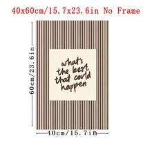 1pc Black Striped Toilet Paper "I See London I See France" Humorous Quote Wall Art Print "This Is A High-End Place" Canvas Poster Minimalist Bathroom Art, Vintage Striped Retro Bathroom Wall Art Print, Bathroom Gift Christmas Decor, Framed/Unframed - Letter - View 34