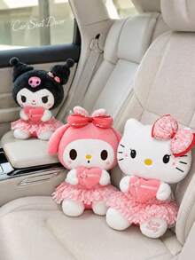SANRIO 1件 30cm/40cm(11.8in/15.7in) 毛絨娃娃，可愛心形枕頭與花朵洋裝填充娃娃，適合女孩、學生、收藏家，房間裝飾、汽車座椅裝飾、生日禮物 - 彩色 - 查看 9