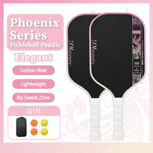 PHOENIX 系列 16MM 匹克球拍 T700 推進核心 啞光碳纖維匹克球拍 - 彩色 - 查看 4