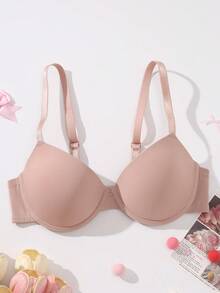 mimilemon Women's Underwire Push Up Bra - Breast Enhancing, Lift Support, Sexy & Comfortable, Fashionable Must-Have Lingerie - Pink - View 2