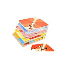 Juego de manualidades de origami divertido para niños - Incluye manual de instrucciones paso a paso y múltiples patrones creativos de origami, juego interactivo entre padres e hijos para ayudar al desarrollo cognitivo y entrenamiento de la concentración de los niños - 36 piezas - Ver 2