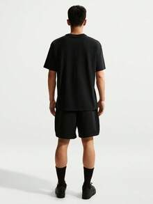 Nike 男款 AS M NK DF SI SS TEE 短袖針織無領T恤 TIR1862-010 - 黑色 - 查看 5
