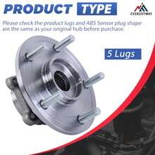 513286 Front Wheel Hub Bearing Assembly 5 Lugs W/Encoder ABS Compatible For 2009-2017 Dodge Journey - As Pic - View 3