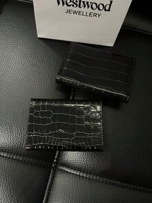 三折式按扣錢包收納包，多卡槽大容量信用卡夾，公交卡收納包，送給媽媽/姊妹/妻子/女友的禮物，送給她的禮物 - 彩色 - 查看 6