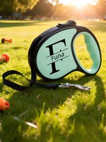 Customizable Retractable Pet Leash, Engraved With Pet Name, Personalized Dog And Cat Walking Leash, Suitable As Birthday, Mother's Day, Father's Day Gift For Pet Lovers, Family And Friends - Multicolor - View 5