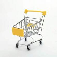 Mini Metal Shopping Cart With Basket - Essential For Socializing - Birthday Gift - Easter - Gift - Perfect Gift - New Year Gift - Gift - Valentine's Day Gift - Perfect Gift [Shopping Cart Color Random] - Multicolor - View 7