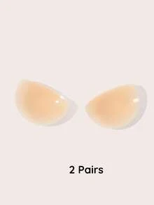 Lignisse Ultra Thin Solid Silicone Nipple Covers, Adhesive Breast Pasties, Reusable Invisible No Show Sticky Nipple Pads For Backless Dress & Bikini - Multicolor - View 10