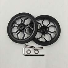 VXM Folding Bicycle Small Cloth Easy-Ride Wheel Bearing Axle Enlarged 80mm Universal Push Wheel - Multicolor - View 12