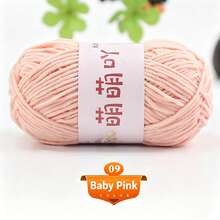 1pc/40g 1.5mm Matte Chenille Yarn Doll Yarn Handmade Crochet Knitting Material Fine Ice Stripe Yarn - Multiple Styles - View 38