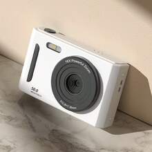 2合1 HD 數位相機,配備雙 CCD 感光元件,復古風格,適合旅行攝影,多款可選,學生理想禮物,適用聖誕節、萬聖節、感恩節與生日,700mAH - 查看 17