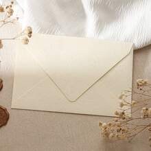 Luxury Thickened Tree Pattern Envelopes With Wax Seal Stickers, 10pcs Vintage Envelope Bags (Without Invitation Cards), Suitable For Wedding, Valentine's Day, Party, Graduation And Back To School DIY Crafts - View 7
