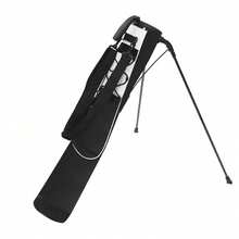 Golf Stand Carry Bag Portable Golf Stand Bag Golf Stand Bag With Shoulder Strap - Black and White - View 5