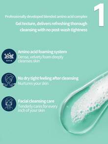 CeraVe 氨基酸泡沫潔面乳，適用於敏感肌膚，溫和清潔與屏障護理臉部凝膠 - 30ml - 查看 4
