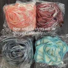 2/1pc Cartoon Duck Decoration Foam Bath Ball, Bathroom Home, Bathroom Decoration, Effective Body Scrubbing, Back Scrub Towel, High-Quality Mesh Materials, Convenient Strap Design, Smooth Skin, Very Suitable For Daily Use.(Solid Color Special Offer) - Multicolor - View 7