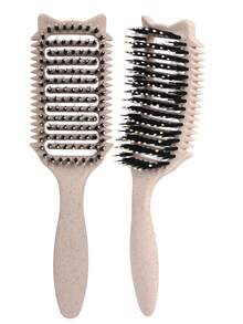2035hairbrush 捲髮梳，捲度定義梳 - 防靜電尼龍造型梳，適用於捲髮，平滑並定義自然捲度，減少毛躁與斷裂，適合女性與男性 - 彩色 - 查看 40