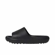 adidas Adilette Lumia 百搭舒適一體成型舒適拖鞋 男女同款 - 黑色 - 查看 2