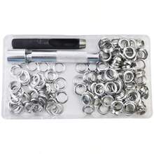 Eyelet Grommet Die Tool Set Metal Button For DIY Leather - 1set - View 1