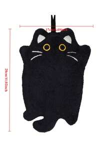 Black Cat Hanging Hand Towels, Super Soft And Absorbent Hand Towels, Quick-Drying Decorative Hand Towels, Suitable For Bathroom, Kitchen, Home Decor, Gift For Cat Lovers - Multicolor - View 8