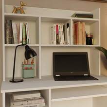 White Multi Grid Wall Bookshelf, 2 Sizes Narrow 18cm Depth Floating Wall Storage Organizer, Open Cubby Display Shelving Unit For Book Figurine Decor Office Wall Storage - White - View 9