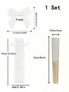 3/9/12pcs Personalized Wedding Favors, Customized Name Folding Fans, Bridal Hand Fans, Anniversary Guest Gifts, Keepsakes - Multicolor - View 4