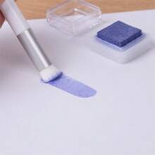 Pinceles pequeños para mezclar y difuminar tintas, herramientas de difuminado suave para pintura con tinta, herramientas manuales para manualidades DIY, scrapbooking y elaboración de tarjetas de papel - A - Ver 10