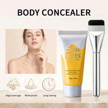 danche High Coverage Body Concealer, Waterproof & Sweat-Resistant Tattoo And Scar Coverage, Non-Staining & Long-Lasting Full Body Foundation, Create Flawless Skin - Multicolor - View 6