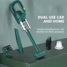 Rechargeable Wireless Handheld Vacuum Cleaner - Powerful Suction Cyclone Design, Multi-Functional Cleaning Tool For Home, Car And Office, USB Charging, Multi-Functional Cleaning Tool | Stylish Vacuum Cleaner | High Suction Vacuum Cleaner - Multicolor - View 7
