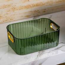 Desktop Storage Box, Cosmetic Storage Box, Large Capacity Storage Basket, Home Desktop Storage Basket - View 10