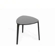 KIWI MOBLEKIT | Wooden And Metal Side Tables For Living Room Or Bedroom, Modern Functional Tables With Different Shapes And Heights, Fixed Or Folding Options For Home - Negra 48 公分 – 梯形 - 查看 9