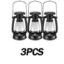 1PC/2pcs/3pcs Retro Outdoor Camping Lamp With Adjustable Dimming, 3 Color Temperature Modes, Type-C Charging, Suitable For Outdoor Emergency Lighting And Ambient Lighting. - Multicolor - View 11