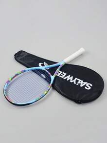 SALYWEE Professional Balanced Tennis Racquet, 105 Sq.In. Oversize Head, Lightweight Carbon Fiber One-Piece Molding, 16x19 String Pattern For Power & Spin, Ideal For Training, Adults, Men & Women, Beginner Sports Equipment - Multicolor - View 14