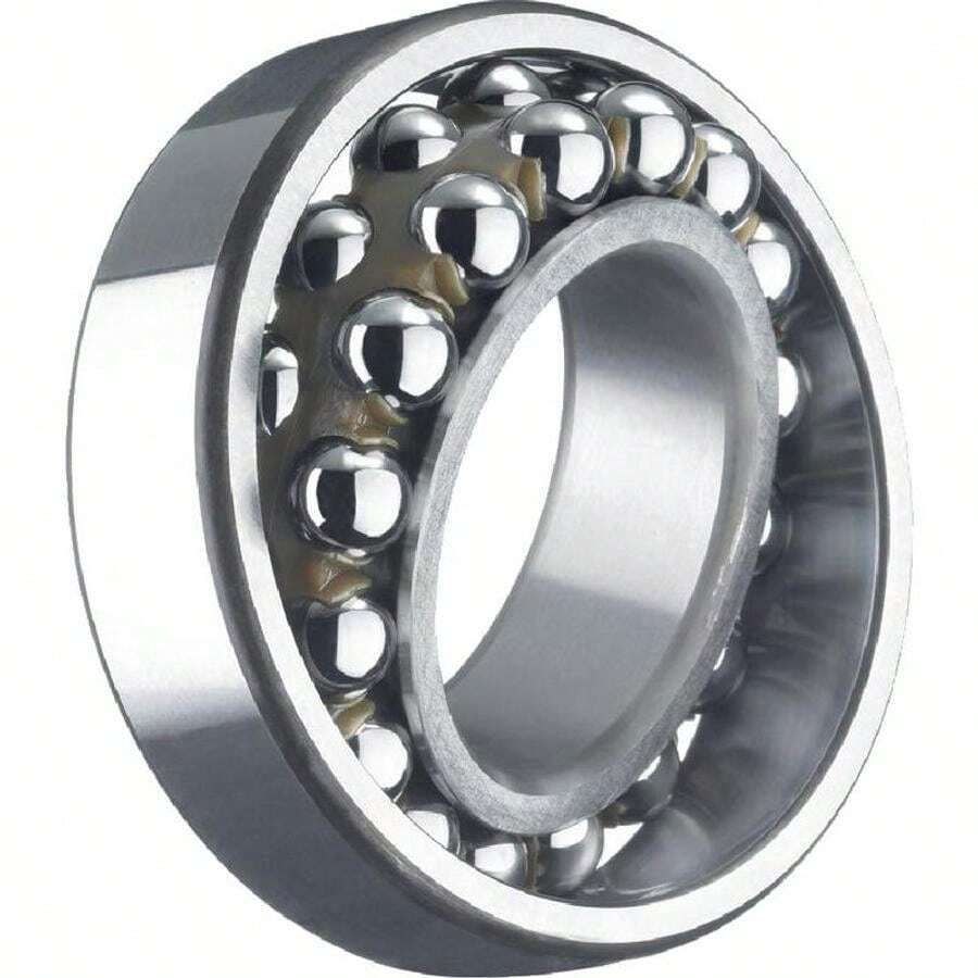 SKF 2211 ETN9 Double Row Self-Aligning Ball Bearing, ABEC 1 Precision, Open Desi - New - B - View 1