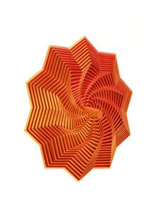 3D Printed Star Polygon Toy, Random Color Style. Features 3D Foldable Finger Relief Device With Visual And Auditory Soothing Effects, Suitable For Desk Decor, Christmas, Birthday, Holiday, Mother's Day Gift And More. Soft Toy With Dual Functionality And Finger Play Experience (All Styles Use Random Color Matching). - Multicolor - View 10