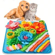 1pc Pet Snuffle Mat Indoor Use Cat Dog Universal SnuffleMat Food Hiding Training Blanket Foraging OlfactoryPet Slow Feeder Mat - Multicolor - View 16