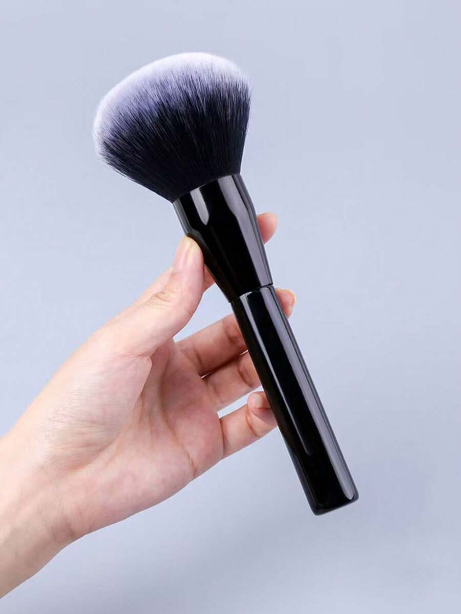 Extra-Large Powder Brush For Makeup, Soft-Hair Powder, Setting Powder Compact, Highlight Powder Brush, Blush Brush, Beauty Tools - Multicolor - View 1