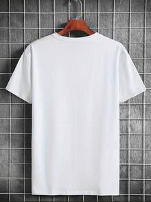 Men T Pride Love Rainbow Print Sports Casual Round Neck Outdoor Short Sleeve T-Shirt T Men's T-Shirt - White - View 11