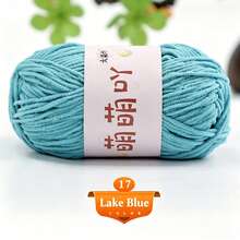 1pc/40g 1.5mm Matte Chenille Yarn Doll Yarn Handmade Crochet Knitting Material Fine Ice Stripe Yarn - Multiple Styles - View 15
