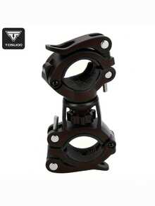 TOSUOD Bicycle Front Light Mount Clip Flashlight Holder Rotatable Light Bracket Cycling Accessories - Multicolor - View 8
