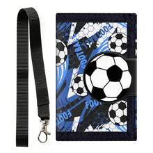1pc Multifunctional Portable Snap-Button Tri-Fold Wallet, Halter Wallet With Detachable Lanyard, Card Holder With Zipper Coin Pocket, Multiple Card Slots And ID Window, Everyday Portable Wallet - Multicolor - View 10